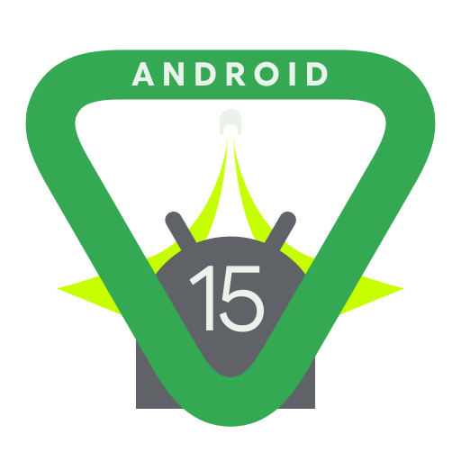 Android15 ロゴ