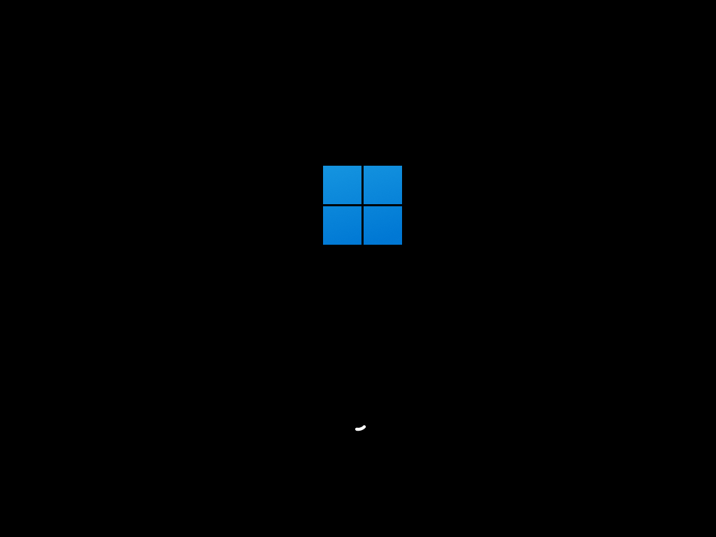 Windows11スタートアップ画面