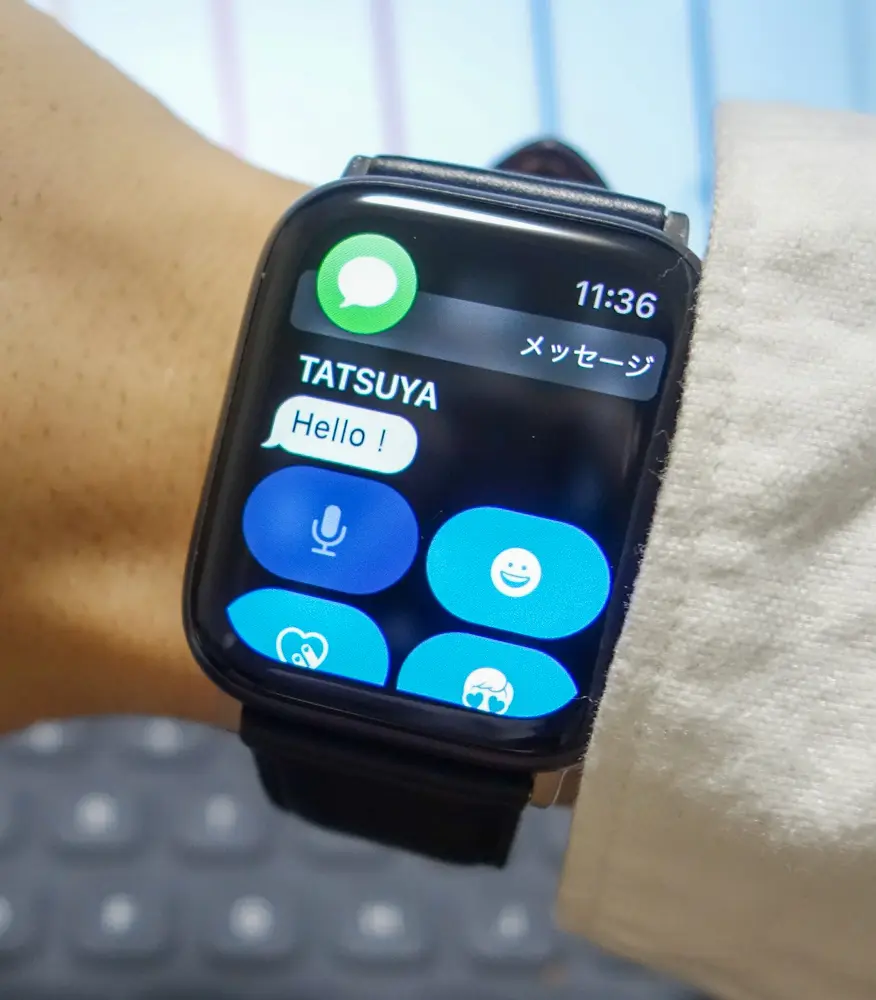 Apple Watch通知画面